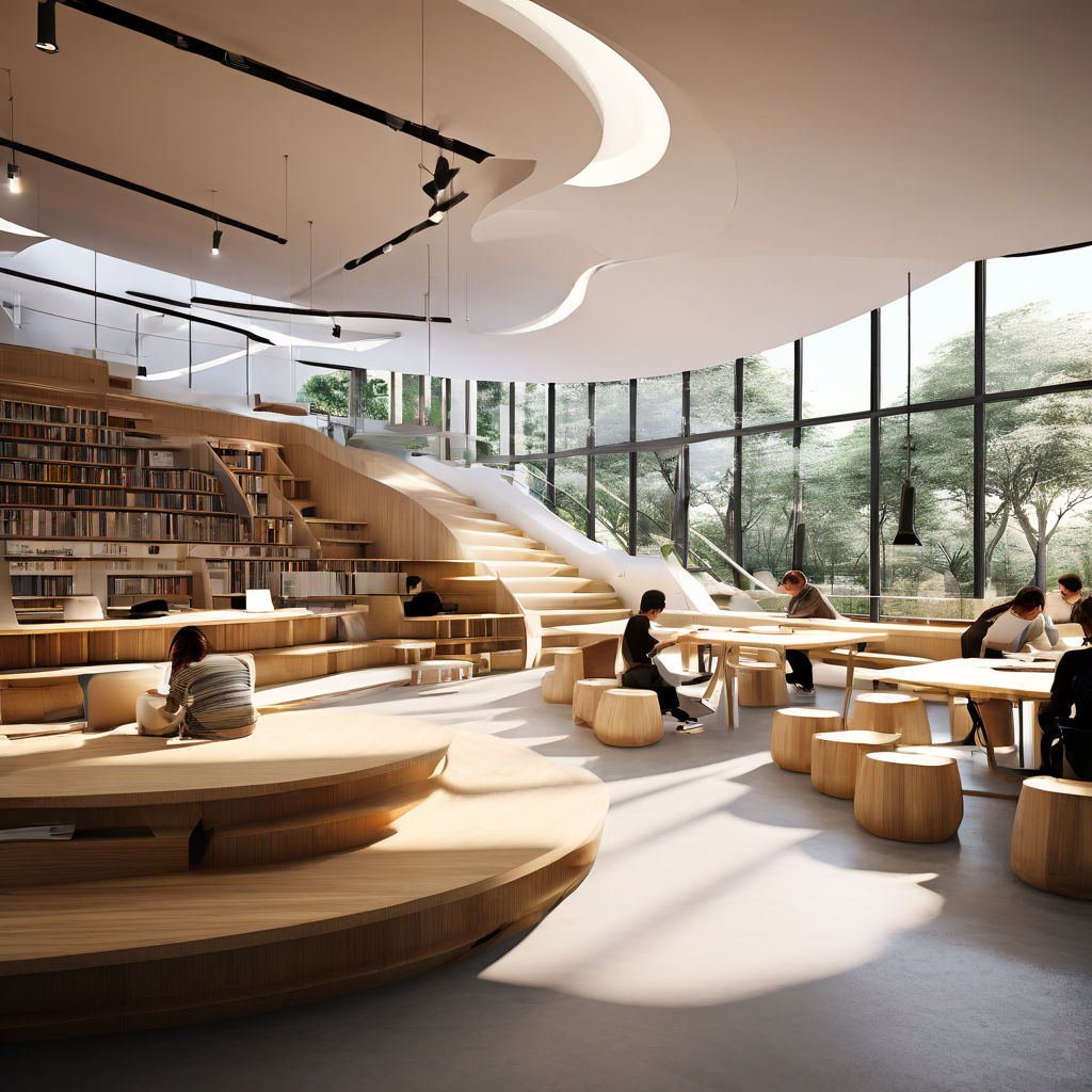 An (((interior design))) for an architecture studio geared t... by