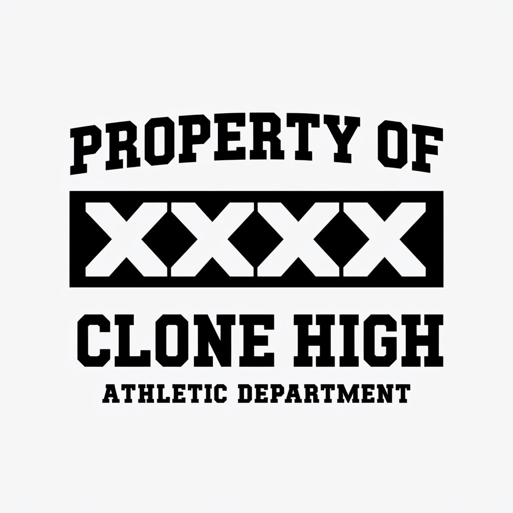 Bold Clone High Athletic Department Graphic T-Shirt