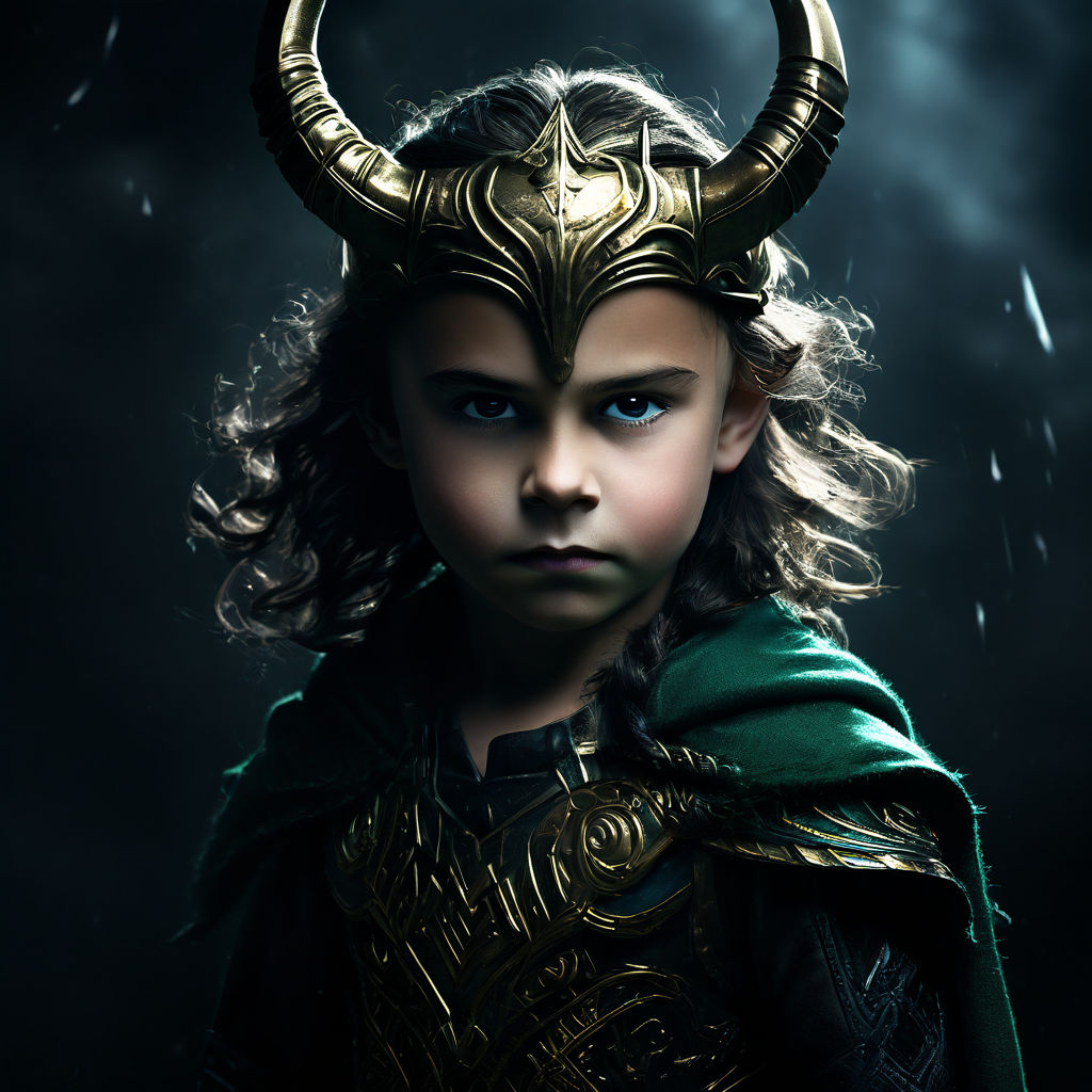 Loki child by Ana Flavia Castilho Dias - Playground