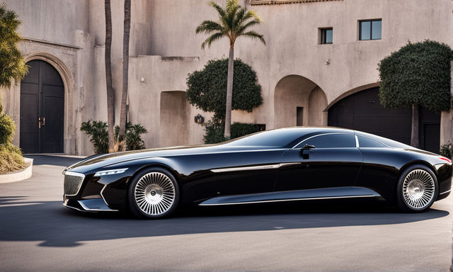 2025 mercedes maybach exelero standing on a road (Doors Ope... by NNM ...