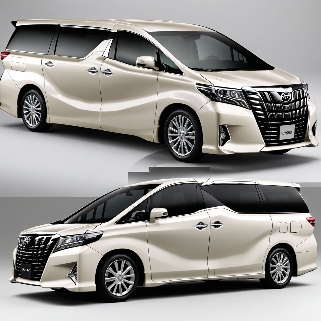 Toyota alphard 2024 by Hercules Mr Playground