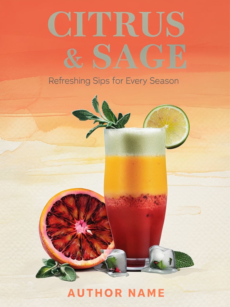 Citrus & Sage Refreshing Sips for Every Season EBook Cover