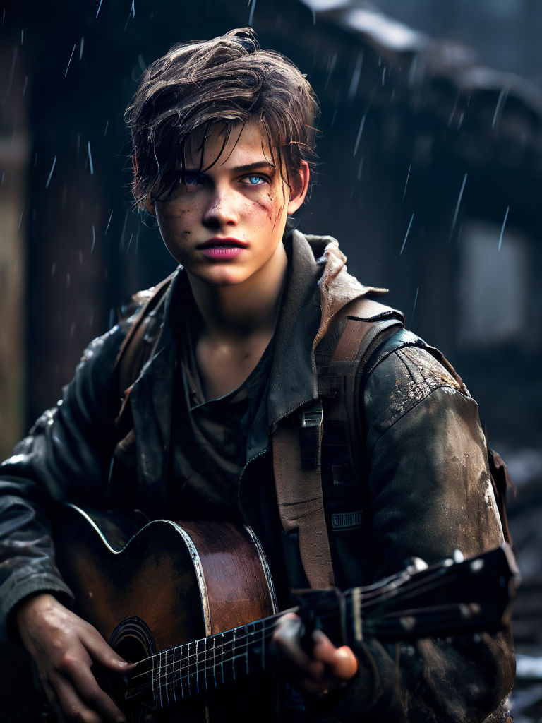 a photograph of Ellie Williams from the last of us part 2