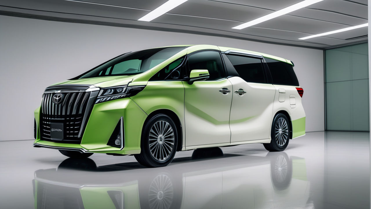 A futuristic ( 2025 2026 Toyota alphard takes center stage i... by Asia ...