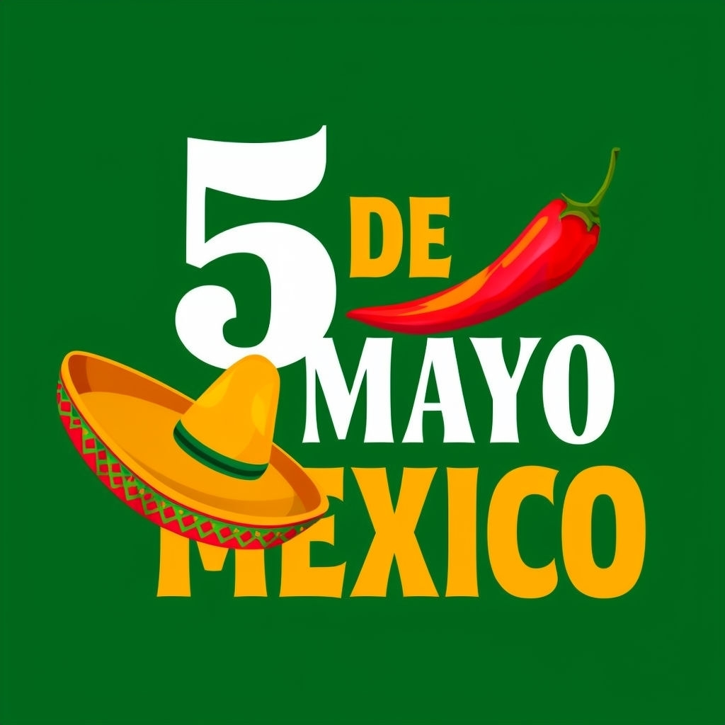 Vibrant Cinco de Mayo Celebration Graphic Design Social Media Post