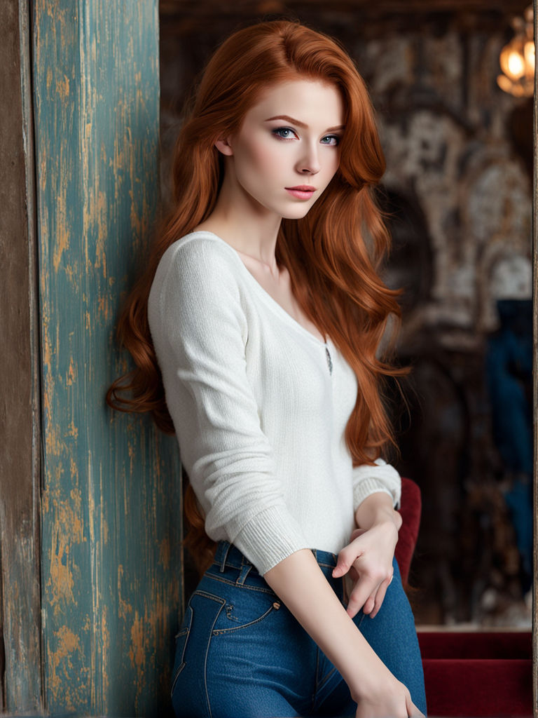 Sexy redhead