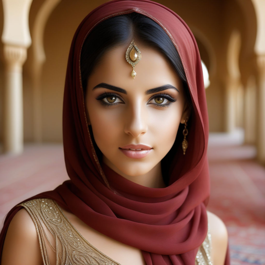 Beautiful arabian princess