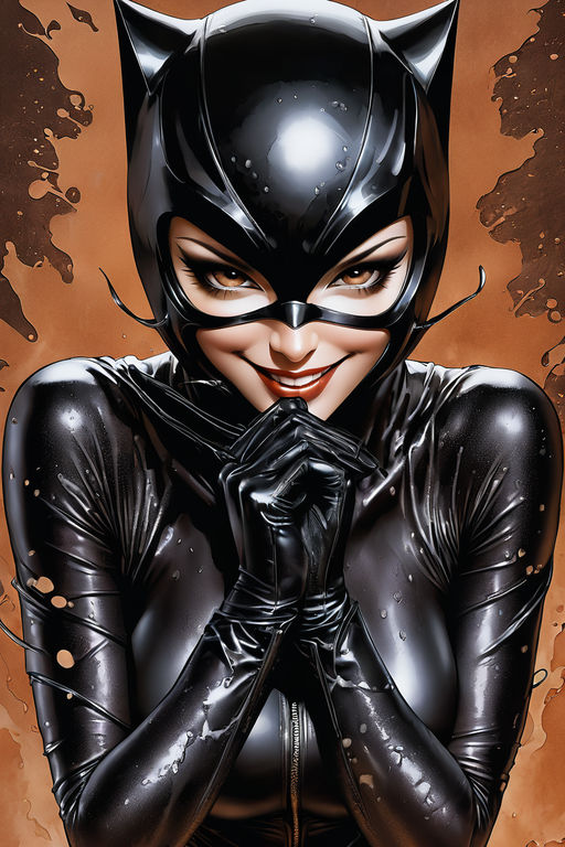 Sleek Catwoman Costume