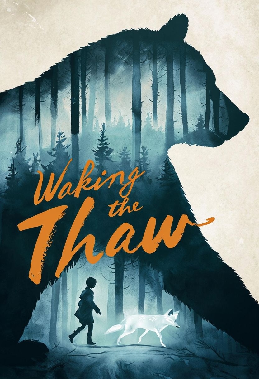 Waking the Thaw Mystical Bear and Forest EBook Cover