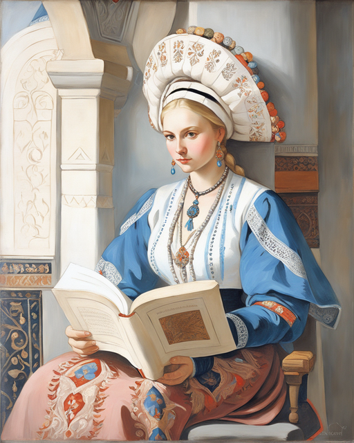 Russian Russian beauty of the 16th century by Фабрика Сувениров город ...
