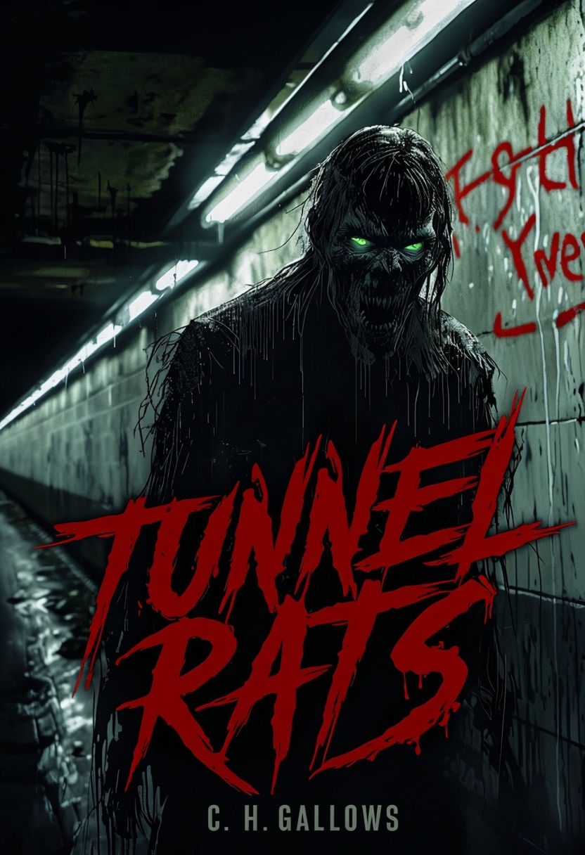 Menacing Tunnel Rats Urban Legend Horror EBook Cover
