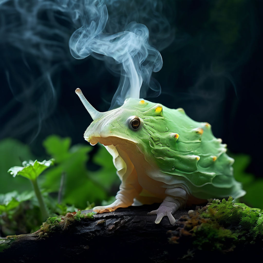 Can you create a profile picture of a Costasiella kuroshimae... by