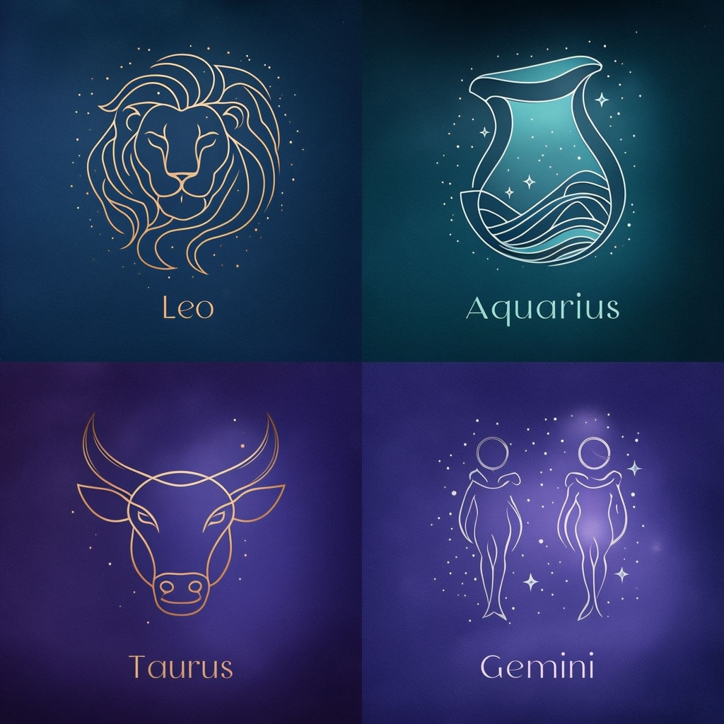 Celestial Constellation Seamless Pattern with Stylish Illustrations