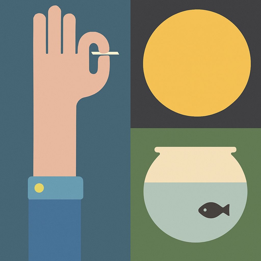 Minimalist Quadrant Graphic Elements Illustration Pattern