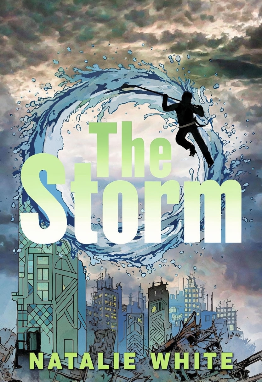 Dynamic Book Cover Design for 'The Storm' EBook Cover