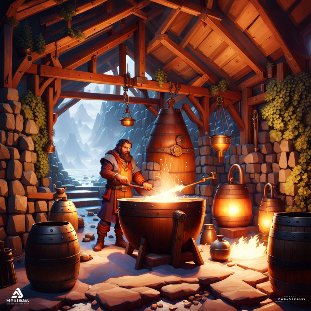 blacksmith forge fantasy