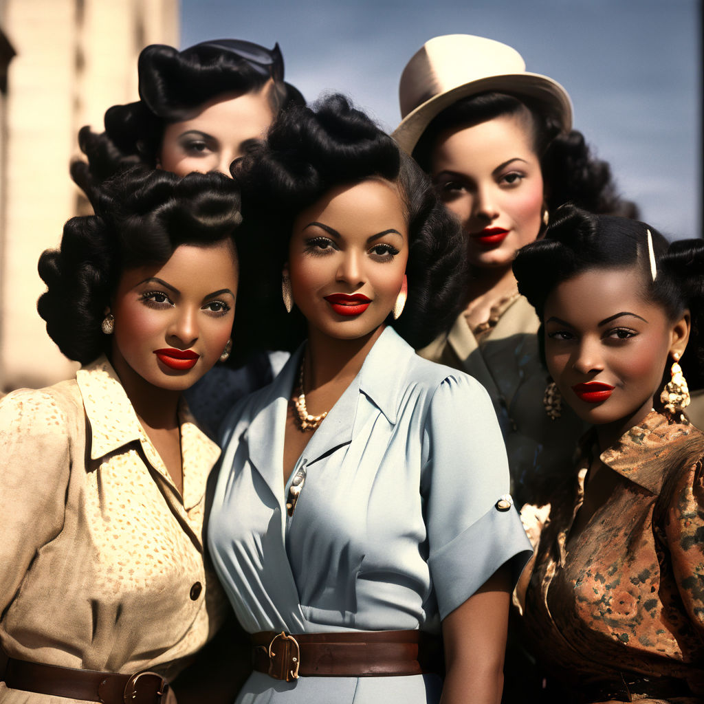 1940's black women by Dawn Ray - Playground