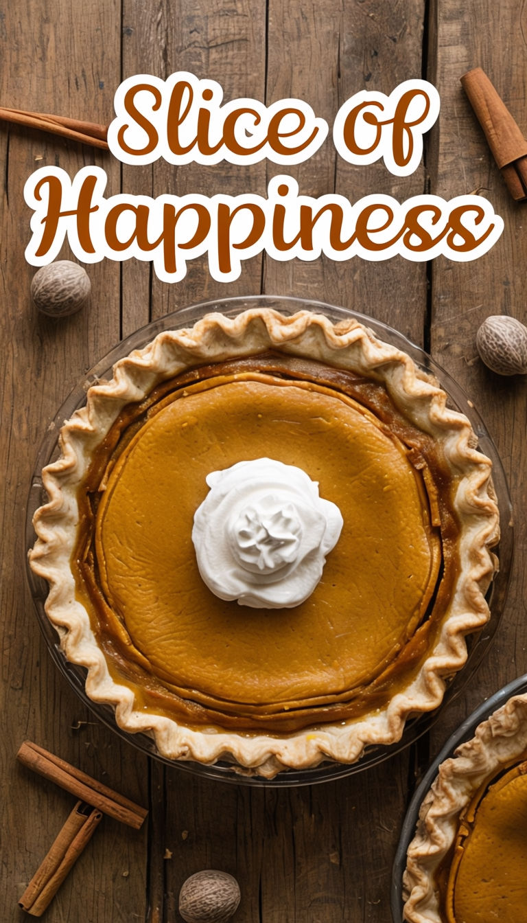 Slice of Happiness Pumpkin Pie Instagram Story Design