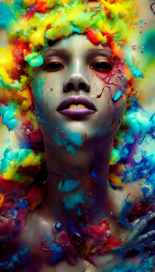 Ebony Child smileing alberto seveso art by erez tuviana - Playground