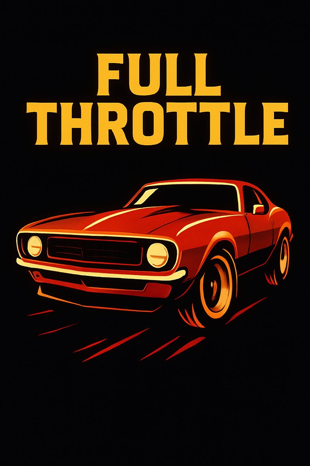 Retro Muscle Car