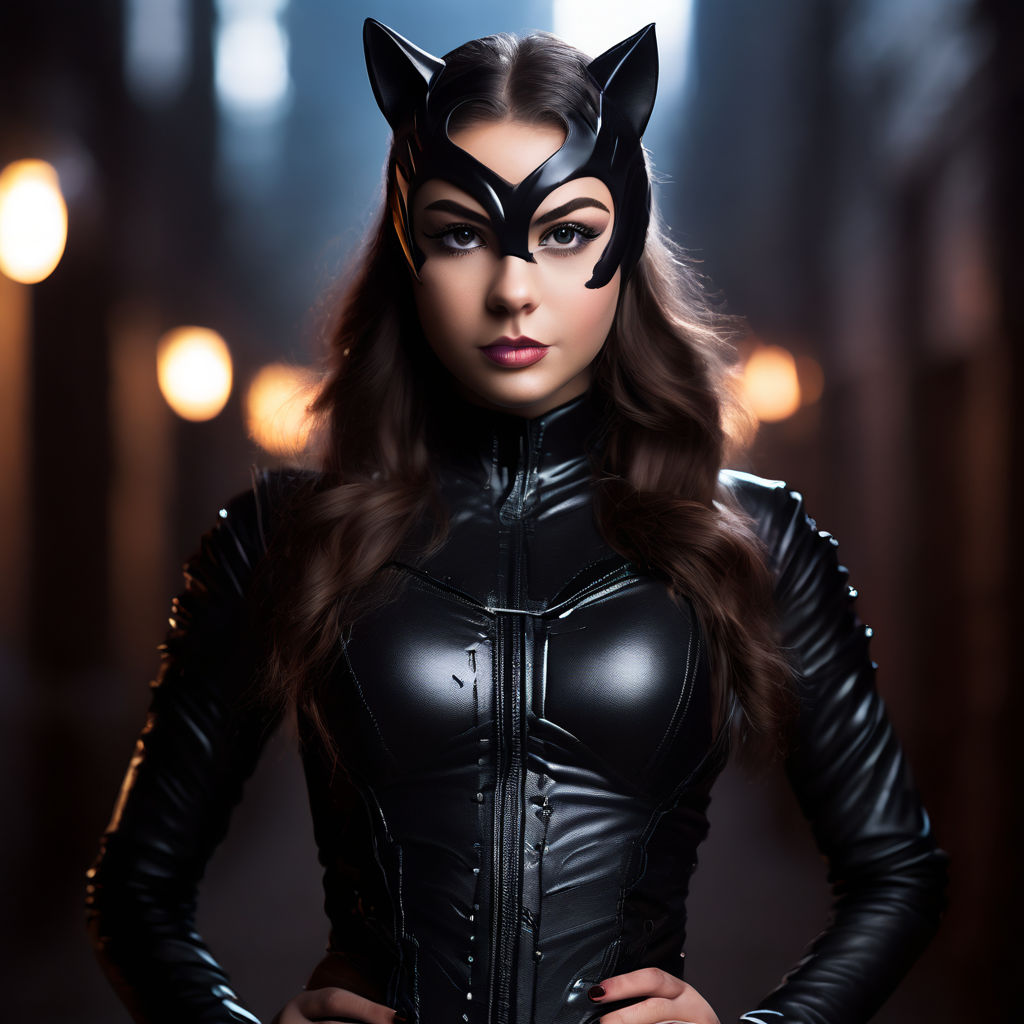 17 year old girl as catwoman. by Kitten Jenner - Playground