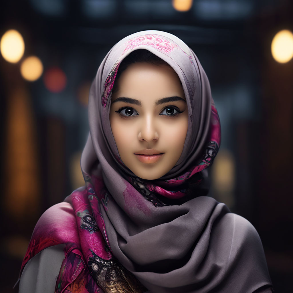 Ai hijabi girl by Zilli Kullu - Playground