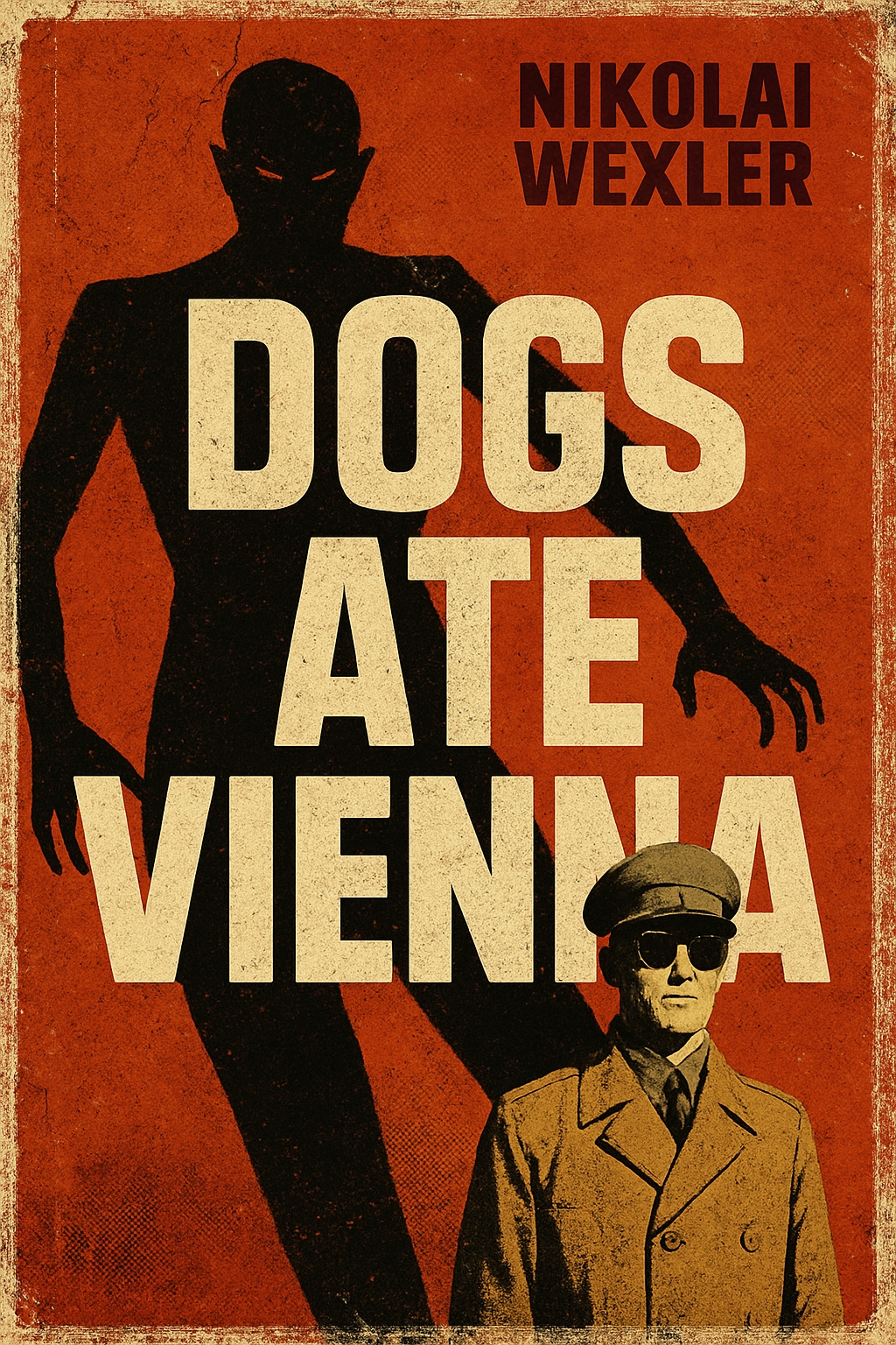 Vintage Dogs Ate Vienna Book Cover Design by Nikolai Wexler EBook Cover