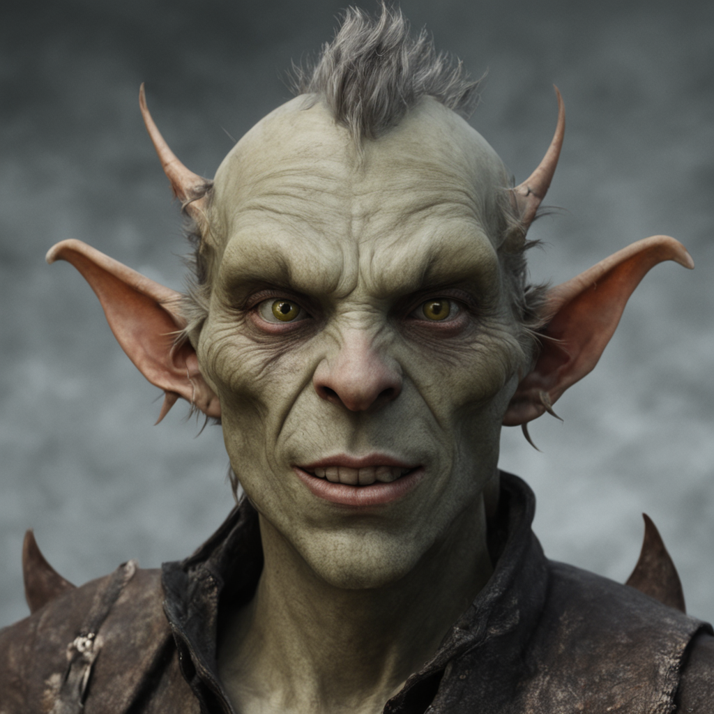 Hot attractive goblin man with pointy ears by Nicholas Stinns - Playground