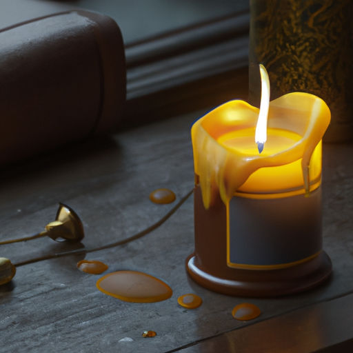 A candle that smells like a candle that just got blown out by Andrew