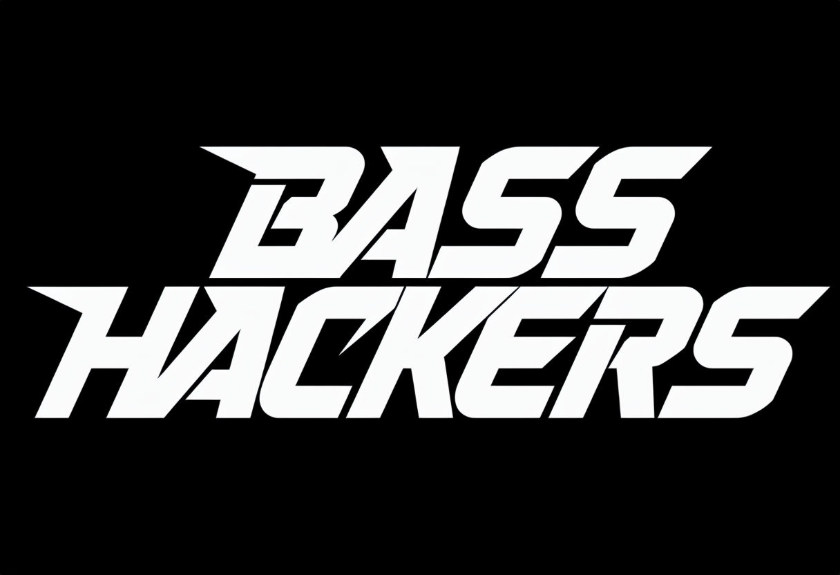 Bold BASS HACKERS Graphic Design for Music Culture Hats