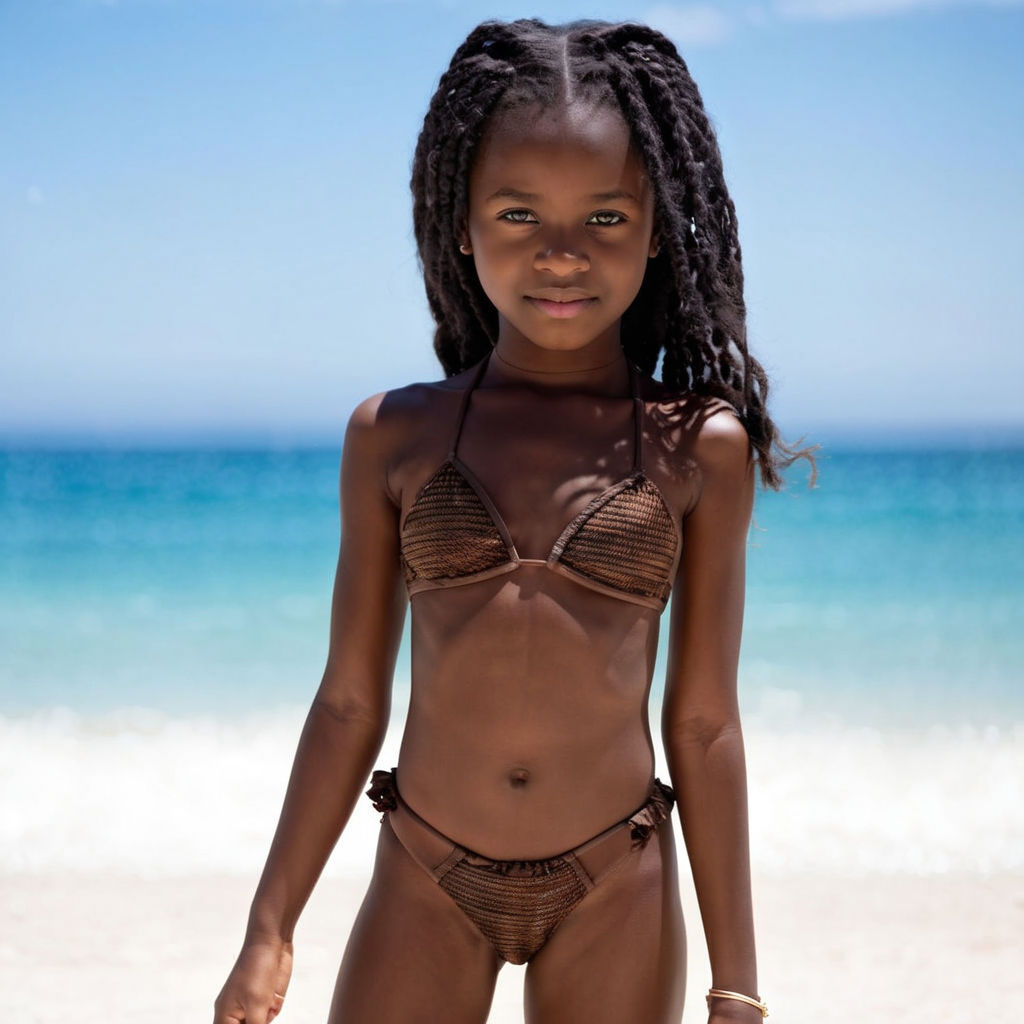 a girl wearing a bikini