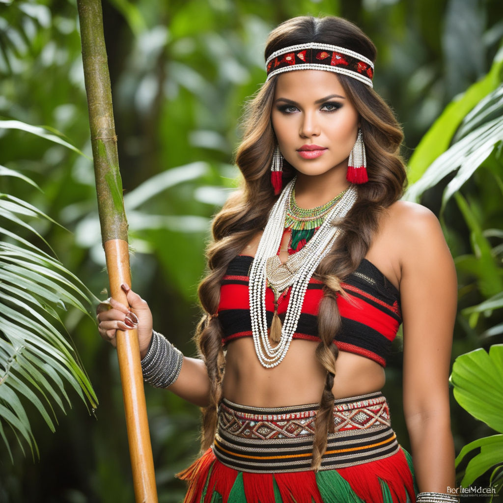 a beautiful princess igorot woman