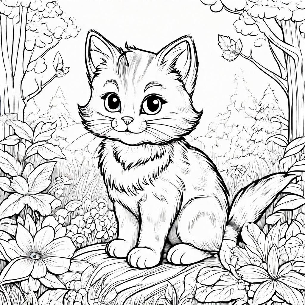 Black and white drawing in a coloring book by Alla Kiiashko Playground