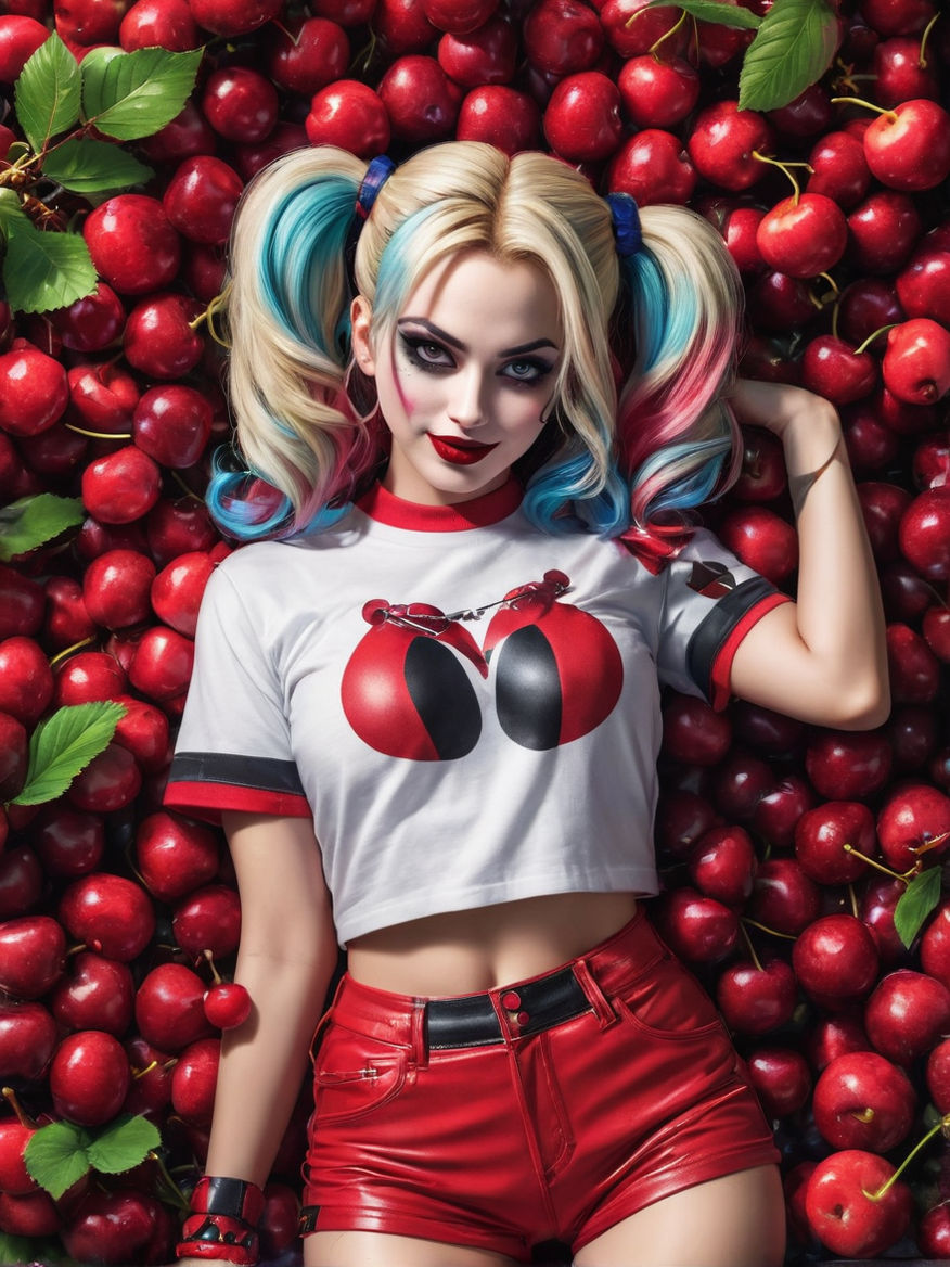 Harley Quinn braless