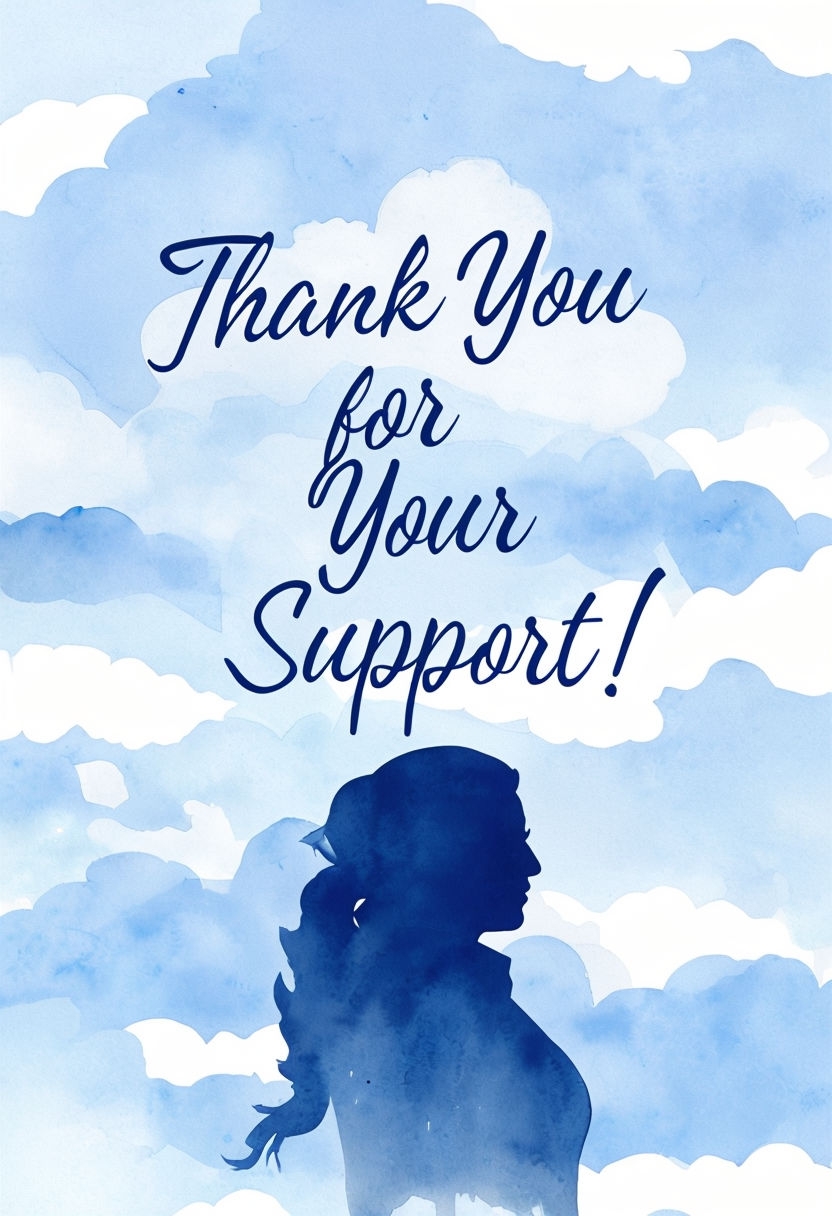 Heartfelt Thank You Appreciation Card for Kamala's Supporters