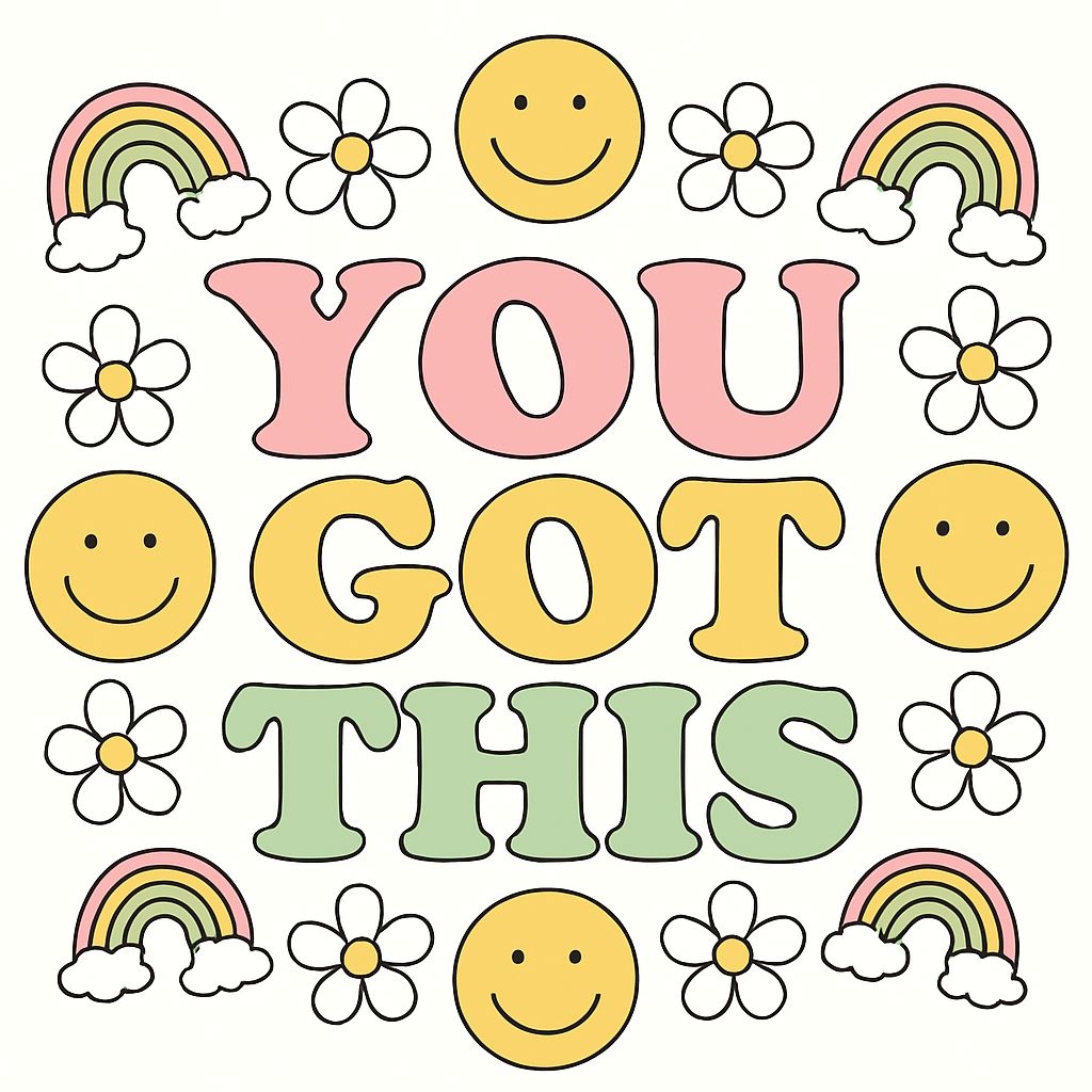 Pastel 'You Got This' Motivational Graphic Design Social Media Post