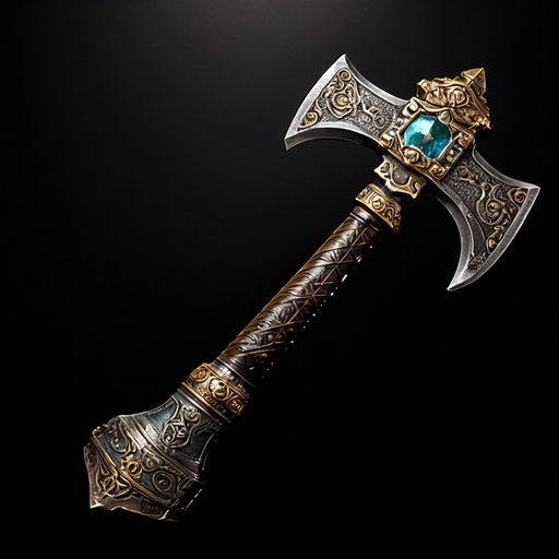 TWO-HANDED WAR HAMMER by Вася Ефимов - Playground