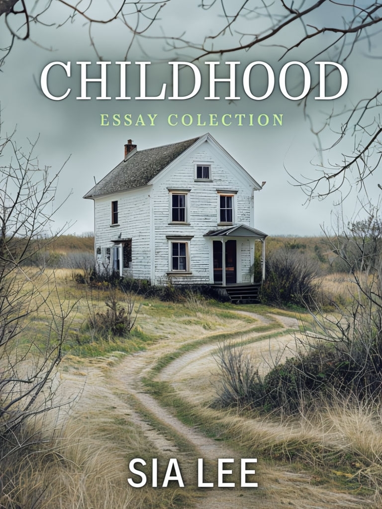 Rustic House and Eerie Landscape for Childhood Essay Collection EBook Cover