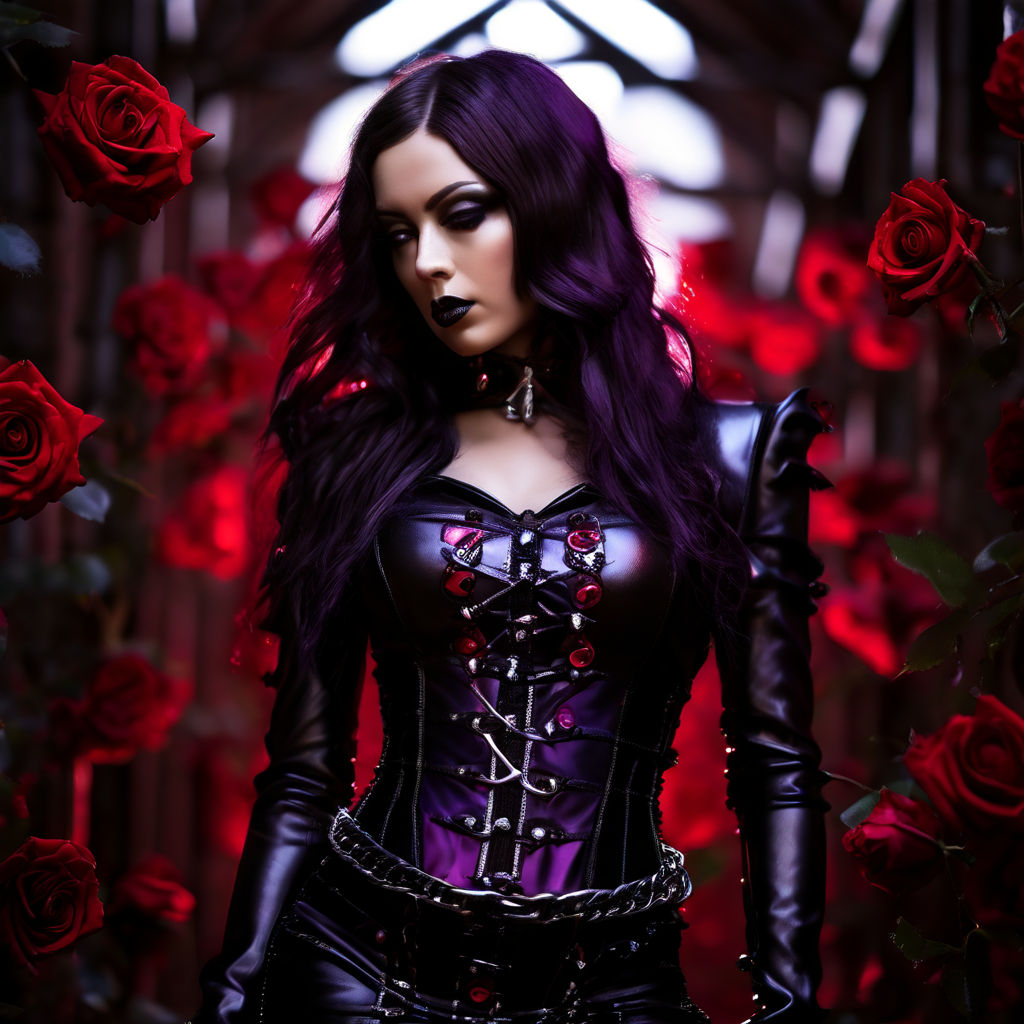 stunning GOTH girl