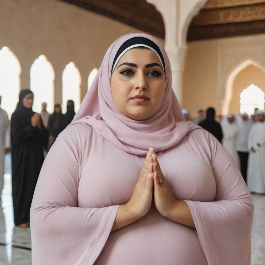 fat arab woman