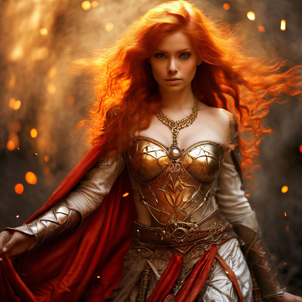 the red-haired goddess of love and war