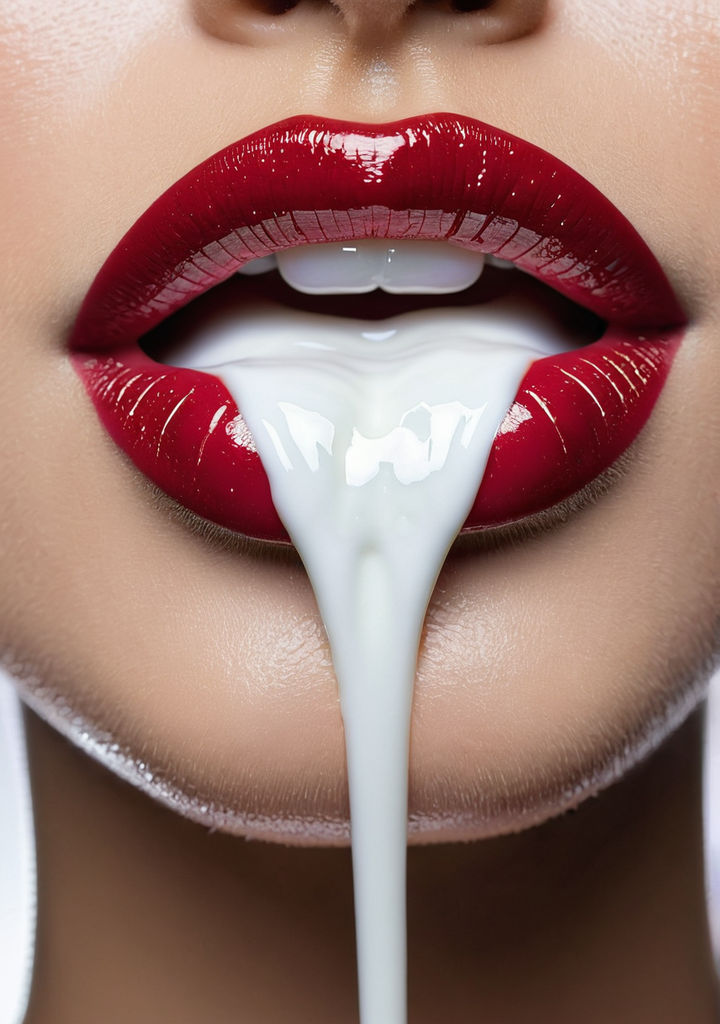 Milk Dripping Out Of Lips By Robin Kun Playground milk-dripping-out-of-lips-by-robin-kun-playground