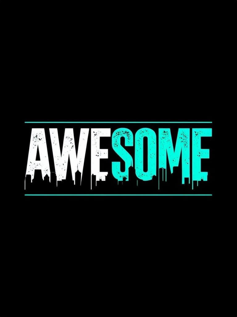 Awesome Urban Typography Design T-Shirt