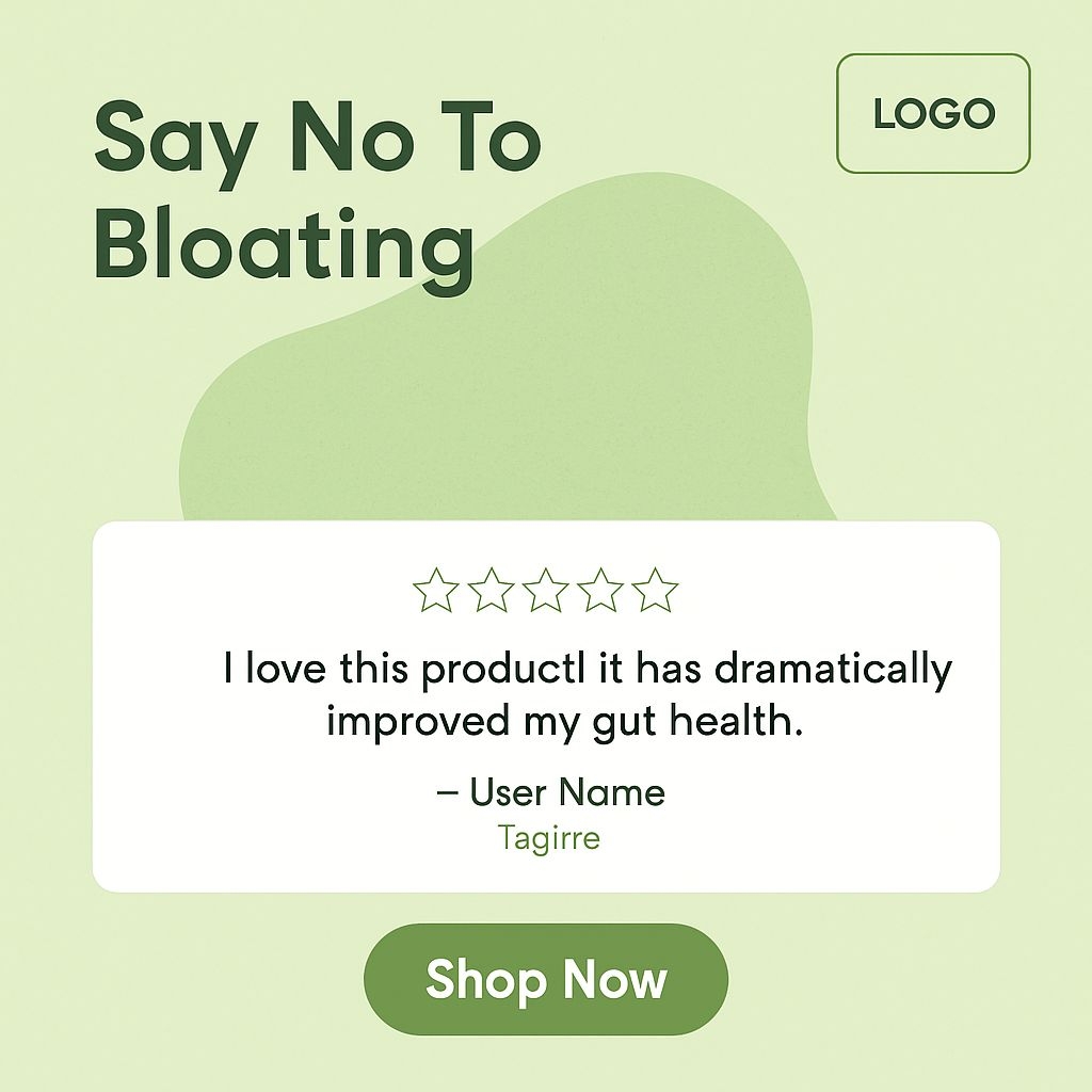 Modern Fresh Health Ad Template for Social Media Marketing Ads