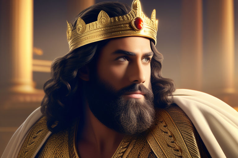 Create A Realistic Representation Of King Solomon By Silvia Feola 