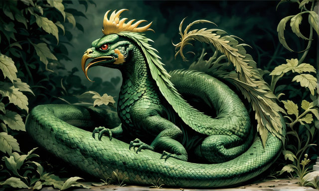 Basilisk - a snake with the head of a rooster by Anastasia Kuznetsova ...