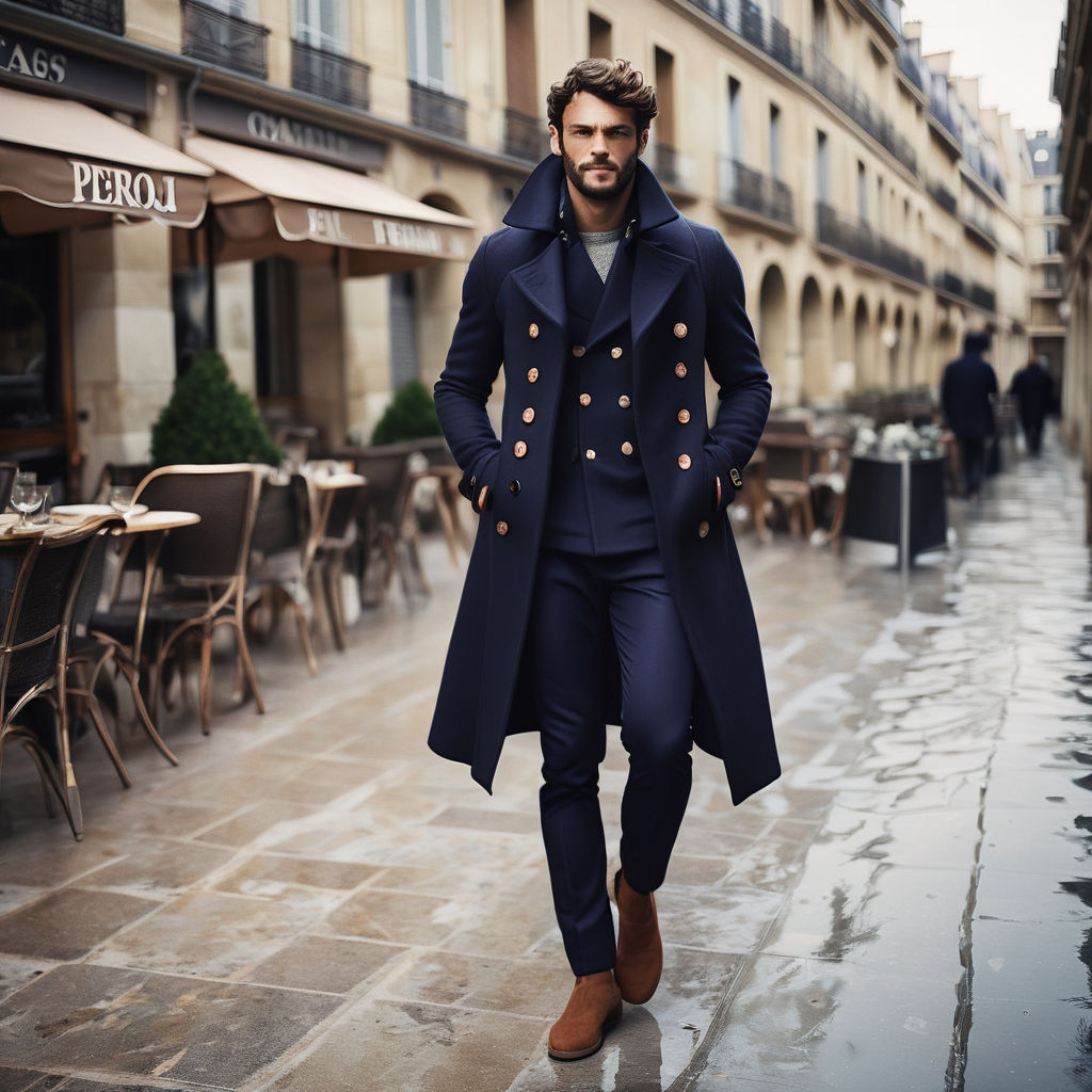 A skinny guy in a coat Playground