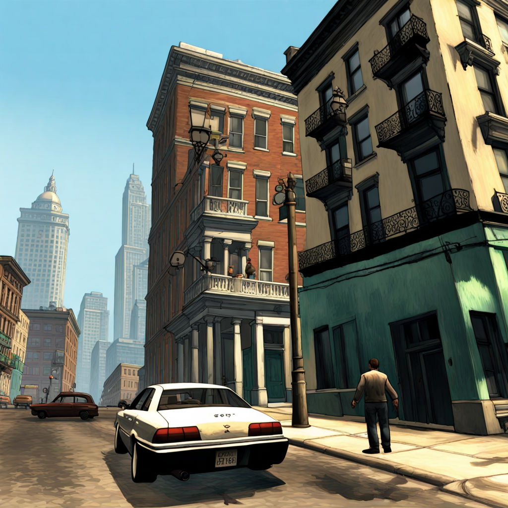 Generate Grand Theft Auto of the original PS2 graphics by Torta Frita ...