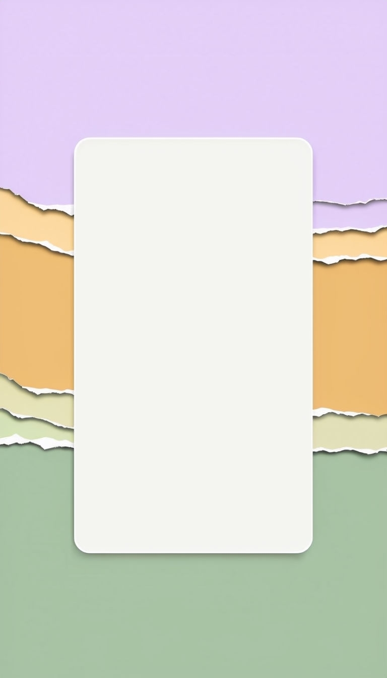 Minimalistic Colorful Layered Background with White Overlay Social Media Post