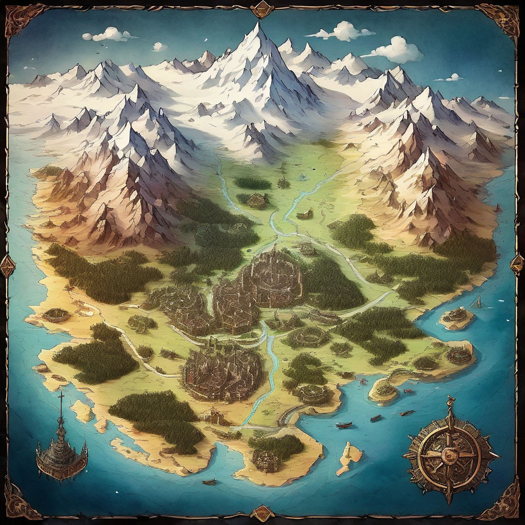 Fantasy map by Itsa - Playground